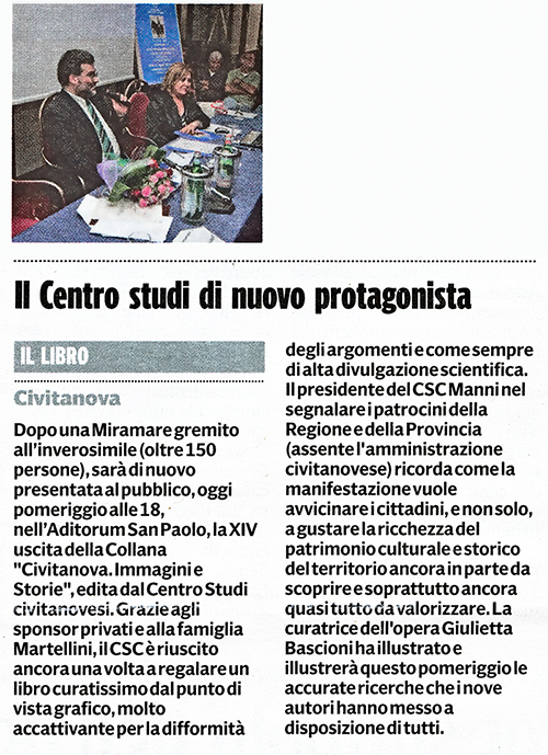Dal Corriere Adriatico del 12 giugno 2010.